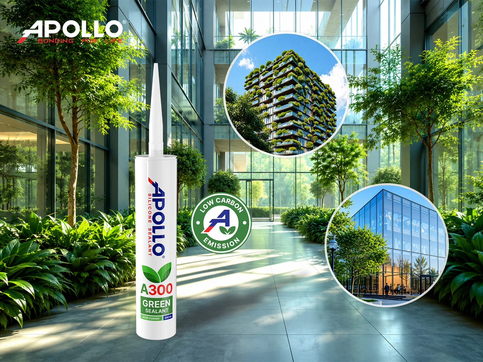 Apollo Green Sealant A300 - Chất trám xanh cho công trình xanh